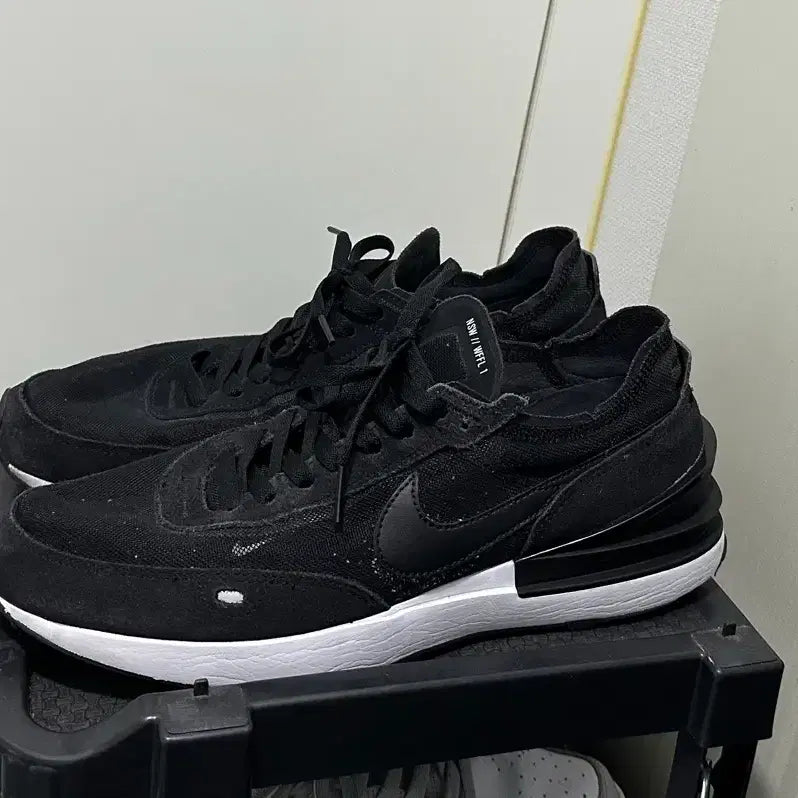 [SOLD OUT] 나이키 운동화 280 와플원 블랙 판매합니다