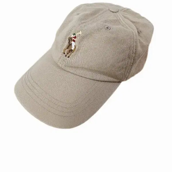[BUNJANG] Polo Ralph Lauren Beige Cotton Chino Ball Cap / 폴로 랄프로렌 베이지 코튼 치노 볼캡