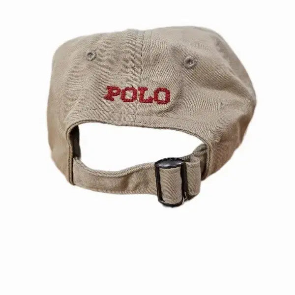 [BUNJANG] Polo Ralph Lauren Beige Cotton Chino Ball Cap / 폴로 랄프로렌 베이지 코튼 치노 볼캡