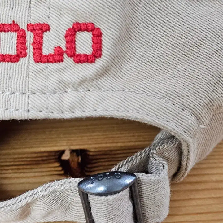[BUNJANG] Polo Ralph Lauren Beige Cotton Chino Ball Cap / 폴로 랄프로렌 베이지 코튼 치노 볼캡