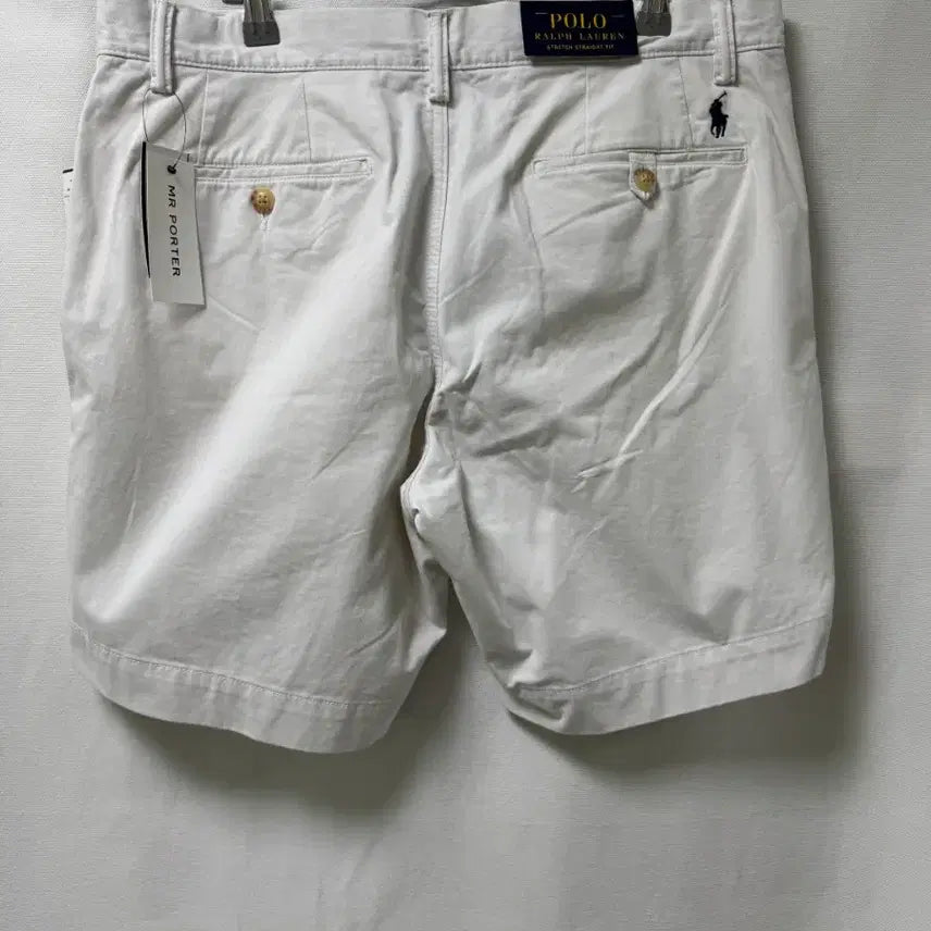 [BUNJANG] Polo Ralph Lauren Chino Shorts White / 폴로 치노 화이트 반바지 34