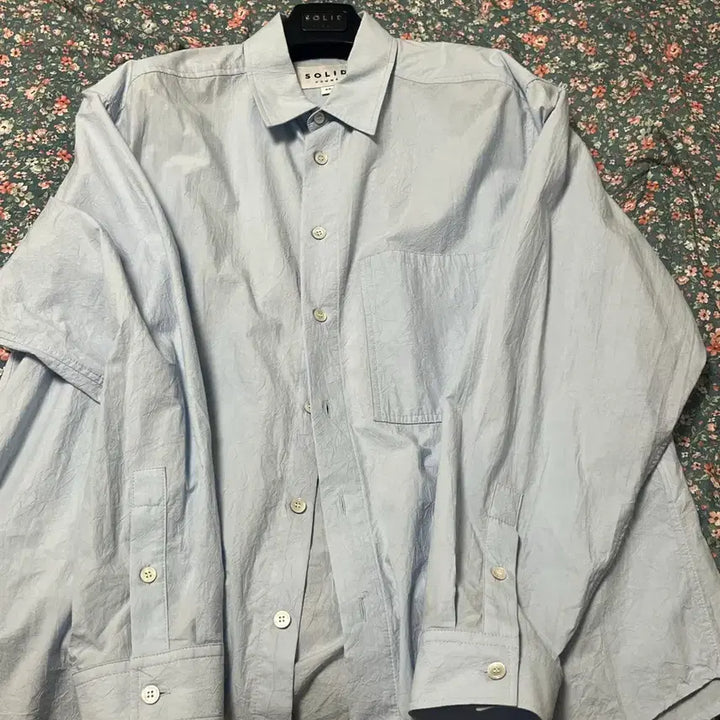 [BUNJANG] SOLID HOMME Sky Blue Shirt / -SOLID HOMME 하늘색 셔츠 -