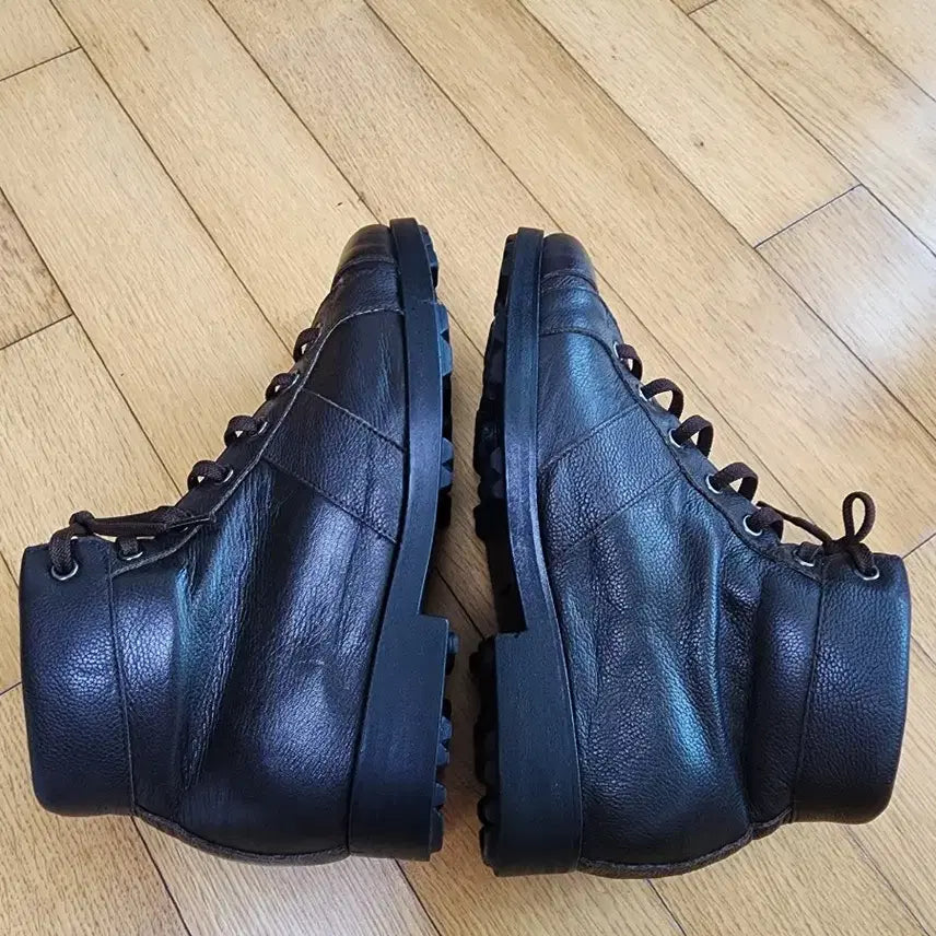[SOLD OUT] 미착용) 발편한 천연가죽 워커 부츠 235~240