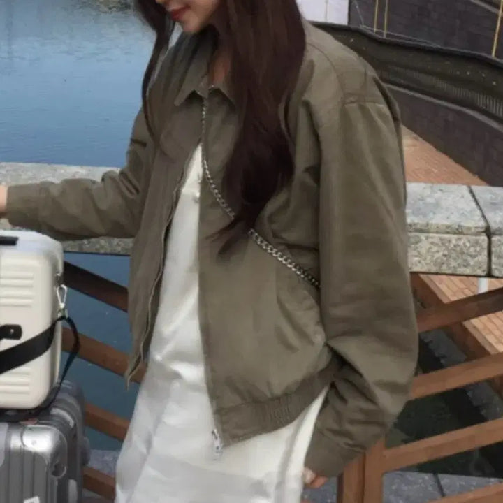 [BUNJANG] KARA Lightweight Jacket / 카라 간절기 자켓