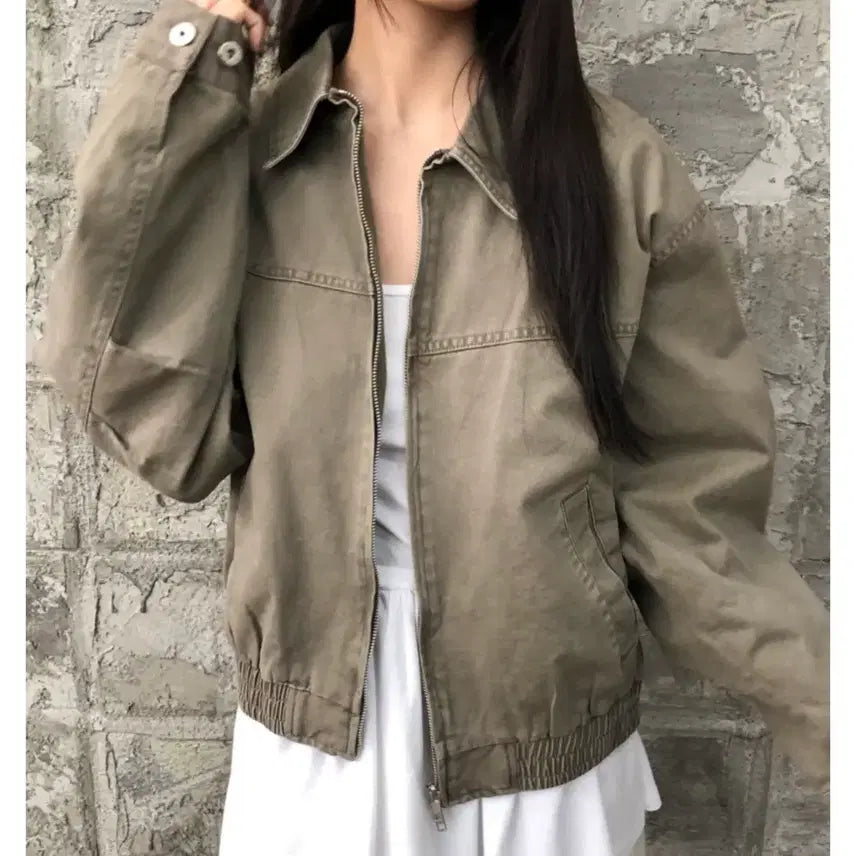 [BUNJANG] KARA Lightweight Jacket / 카라 간절기 자켓