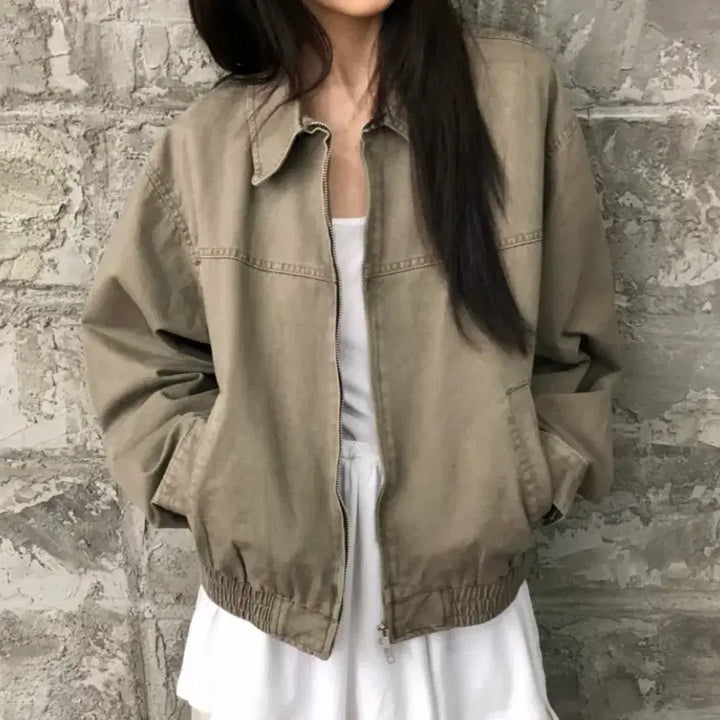 [BUNJANG] KARA Lightweight Jacket / 카라 간절기 자켓