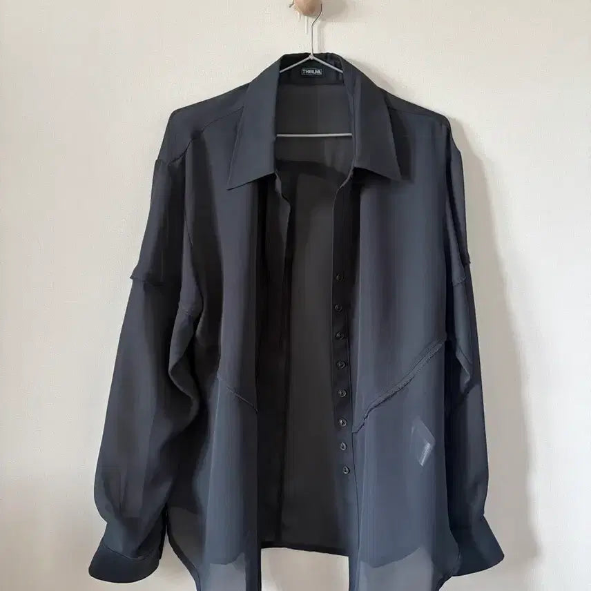 [SOLD OUT] 더일마 THEILMA 절개 패널 셔츠