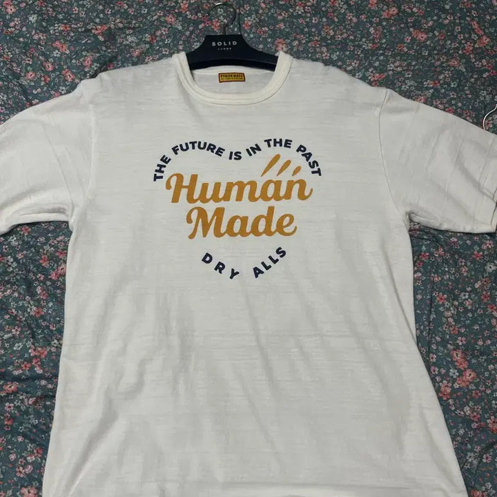 [BUNJANG] Human Made Printed T-shirt / - 휴먼메이드 프린팅 반팔 티셔츠 화이트 -