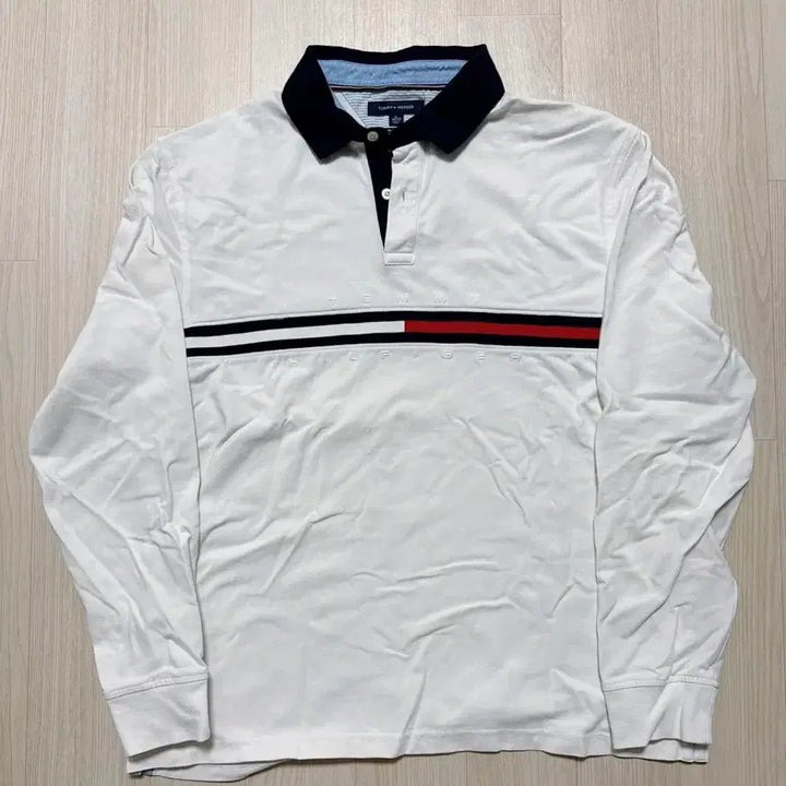 [BUNJANG] Tommy Hilfiger Long Sleeve Polo Shirt / (새상품급)타미힐피거 긴팔 카라티