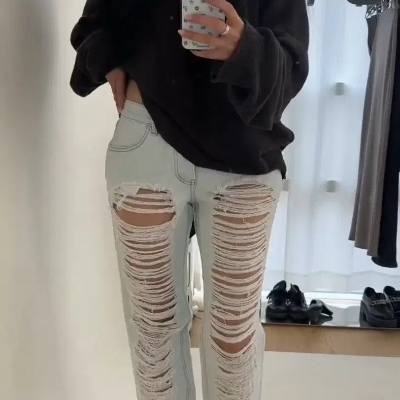 [BUNJANG] 3Times Alexa Low Rise Jeans / (택포, 택ㅇ)쓰리타임즈 쓰탐 알렉사 로우진 m