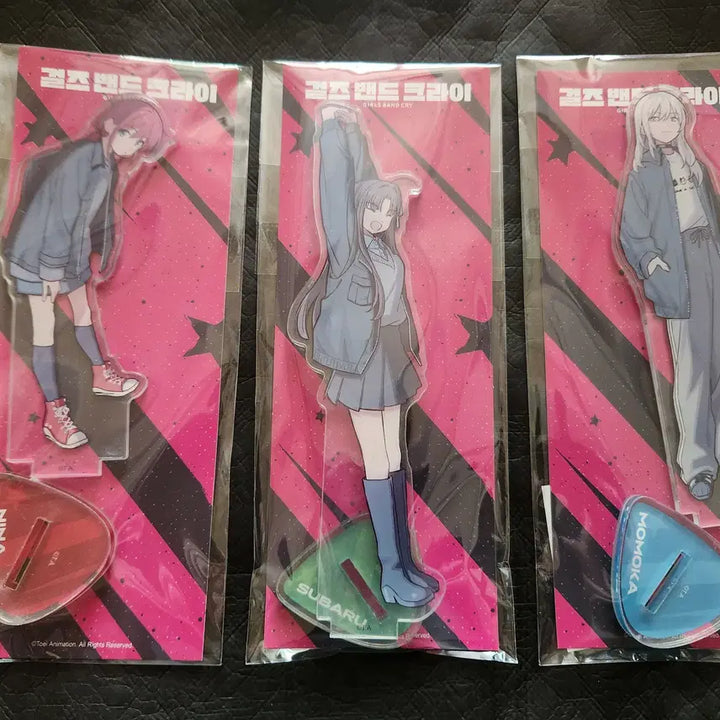 [SOLD OUT] 걸즈밴드크라이 콜라보카페 아크릴 스탠드(걸밴크, 목동 콜캎, 메가박스)