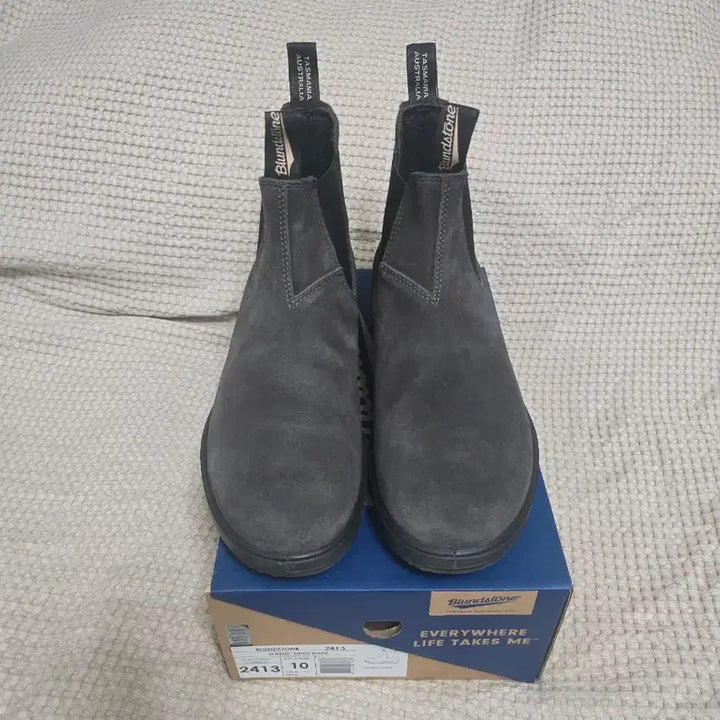[BUNJANG] Blundstone 2413 Dark Grey Work Boots / (au10)블런드스톤 2413 다크그레이