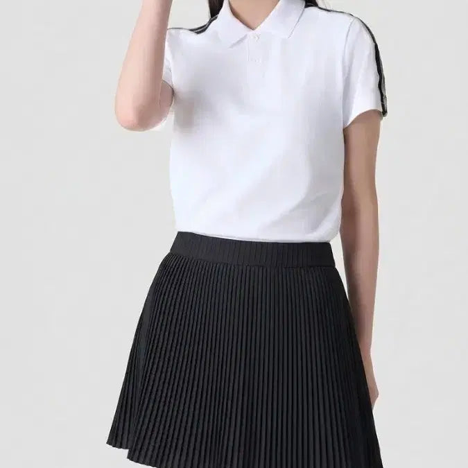 [BUNJANG] Renoma Pleated Tennis Skirt / 레노마 / 블랙 플리츠 테니스스커트 67