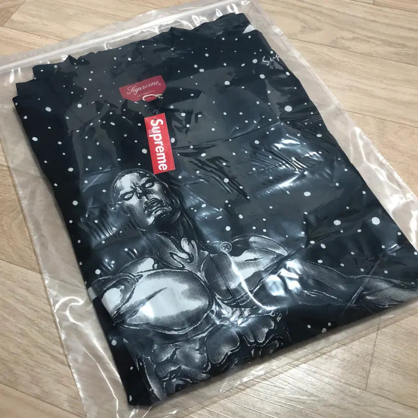 [BUNJANG] Supreme Silver Surfer Short Sleeve Shirt Black L / 슈프림 실버 서퍼 숏슬리브 셔츠 블랙 L