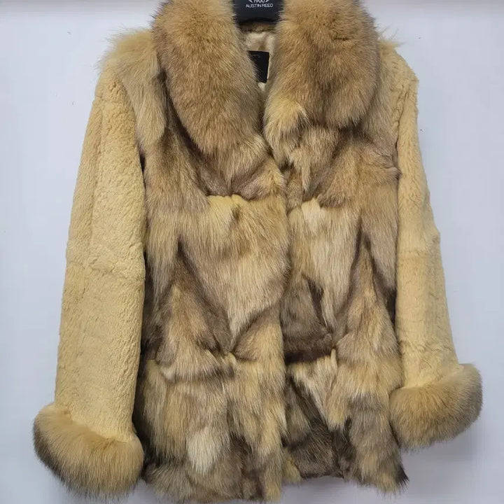 [BUNJANG] Fox Fur Coat / 폭스 퍼 코트