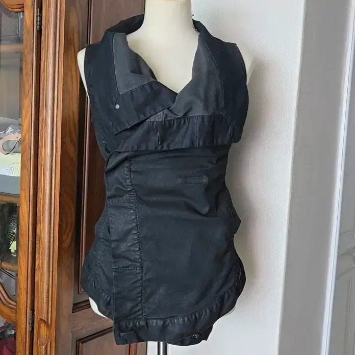 [BUNJANG] Rick Owens Denim Vest / 미사용 새상품/릭오웬스[정품]데님 베스트/M