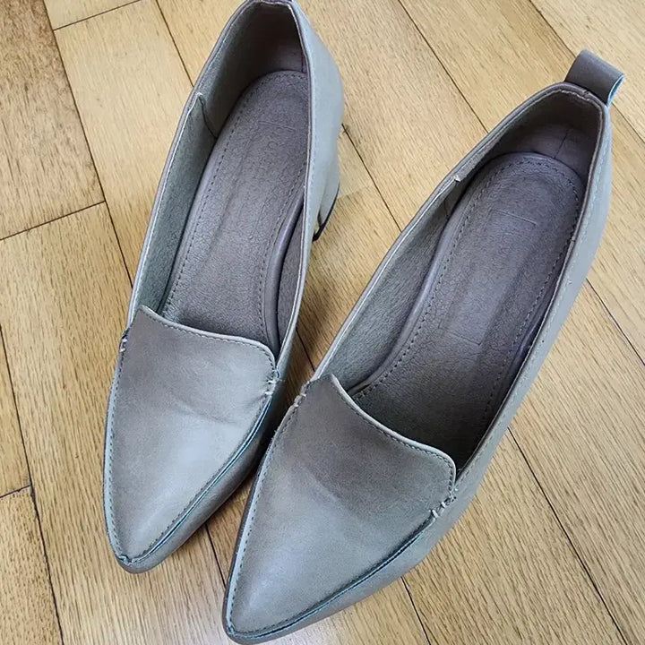 [SOLD OUT] 5cm 미들힐 펌프스 로퍼 245