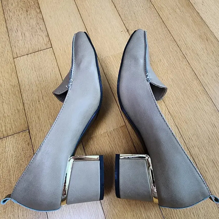 [SOLD OUT] 5cm 미들힐 펌프스 로퍼 245