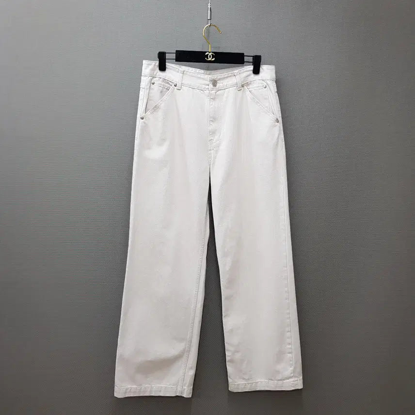 [BUNJANG] Sandro 2023 Wide Cotton Denim Pants / 산드로 2023 와이드 코튼 데님 팬츠 32사이즈