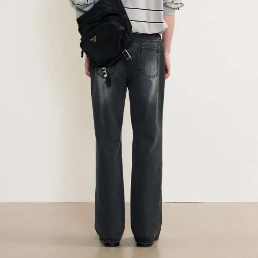 [BUNJANG] TNGT Flare Denim Pants Washed Gray / tngt 데님 플레어 팬츠 워시드그레이 82(32사이즈)