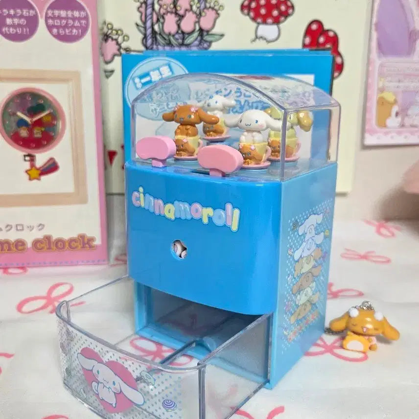 [BUNJANG] Cinnamoroll "Classic Mocha" Pencil Sharpener with Figure / 고전모카 시나모롤 연필깎이 모카피규어