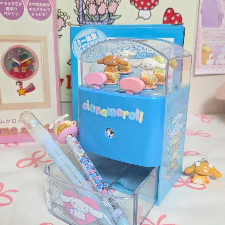 [BUNJANG] Cinnamoroll "Classic Mocha" Pencil Sharpener with Figure / 고전모카 시나모롤 연필깎이 모카피규어