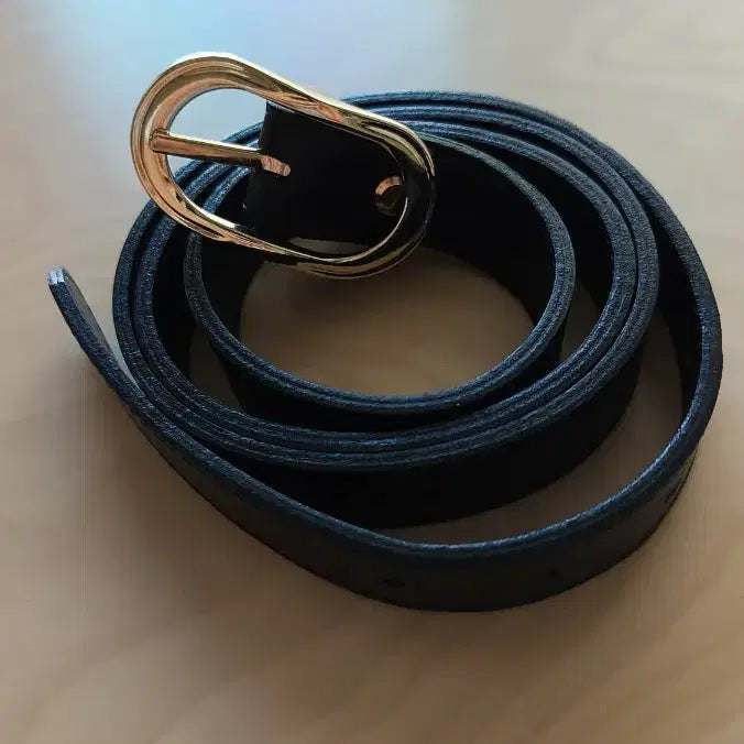 [SOLD OUT] Ernest w baker 골드 버클 벨트