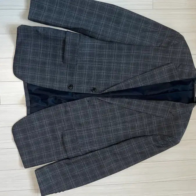 [BUNJANG] Riverclass Check Pattern Suit Set / 리버클래시 정장세트