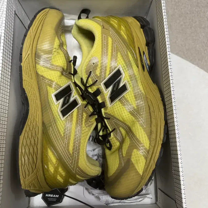 [BUNJANG] New Balance x Kale 1906R Yellow Sneakers / 뉴발란스 x 케일 1906R 옐로우 280