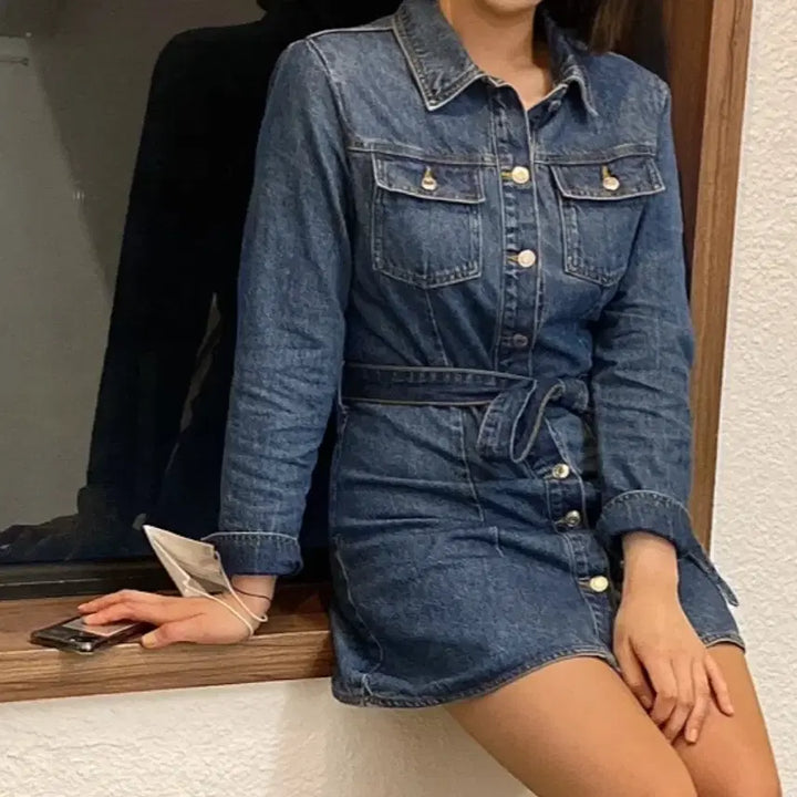 [BUNJANG] Zara Linen Dress L / 자라 청원피스L