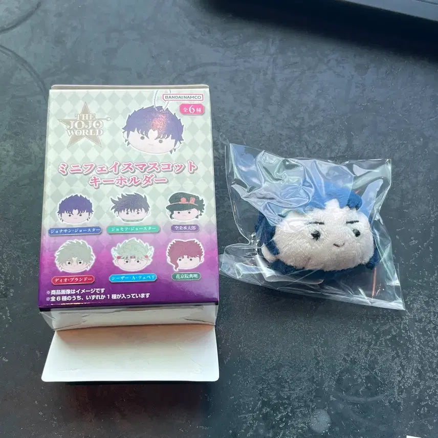 [SOLD OUT] 죠죠월드 미니페이스 마스코트 키홀더 죠나단 죠스타 키링