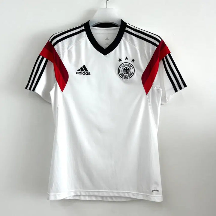 [BUNJANG] Adidas 2014-15 Germany National Team White Short Sleeve Jersey / 아디다스 14-15 독일 국대 화이트 반팔 유니폼
