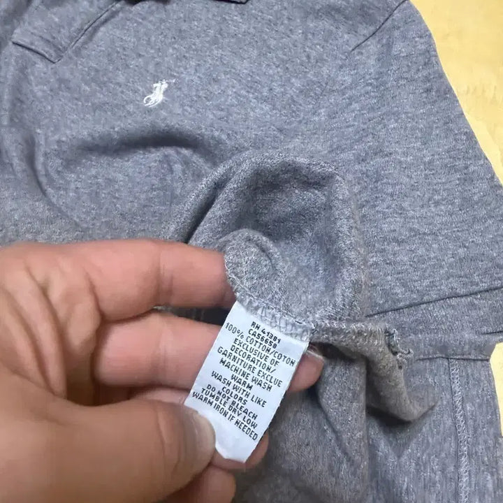 [BUNJANG] Polo Ralph Lauren Classic Fit T-Shirt Gray / 폴로 랄프로렌 클래식핏 반팔 그레이 티셔츠
