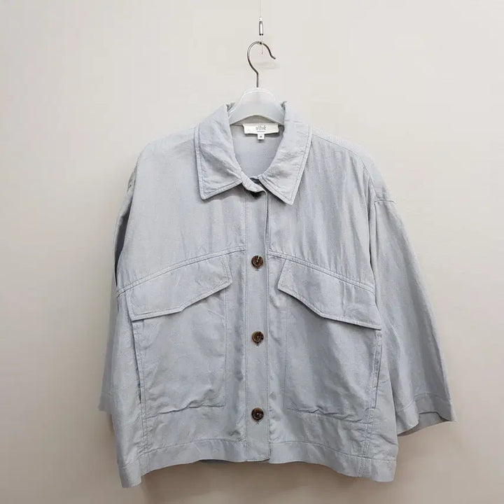 [BUNJANG] A.T. Corner Cotton Blend Shirt Jacket / 아떼 2021 코튼 블렌드 셔츠 자켓 36사이즈