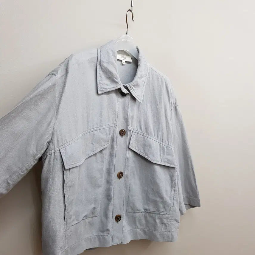 [SOLD OUT] 아떼 2021 코튼 블렌드 셔츠 자켓 36사이즈