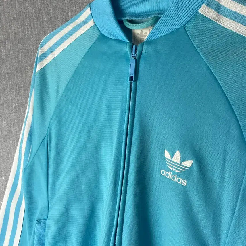 [BUNJANG] Adidas Trefoil Warm-up Track Jacket TR Blue / [85] 아디다스 삼선 트레포일 웜업 트랙 재킷 티알 블루