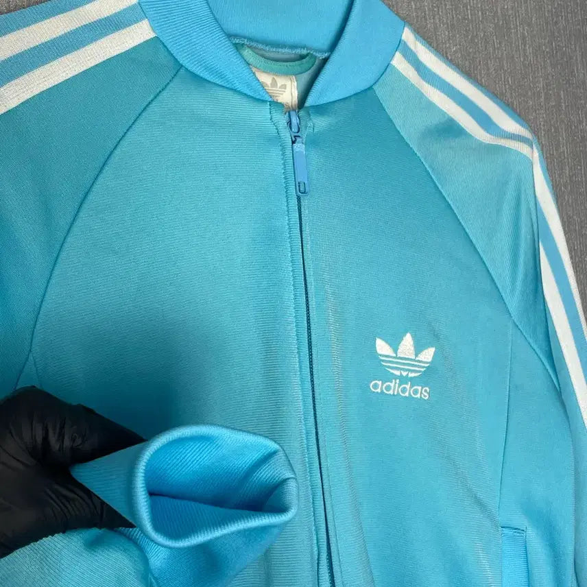 [BUNJANG] Adidas Trefoil Warm-up Track Jacket TR Blue / [85] 아디다스 삼선 트레포일 웜업 트랙 재킷 티알 블루