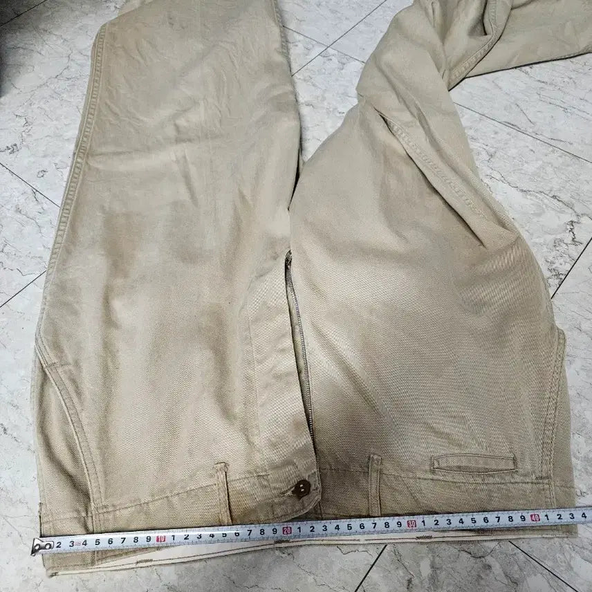 [BUNJANG] US Army Officer Chino Pants (1940s-1950s) / (36X35, 34추천) 40s 미군 오피서 치노 팬츠