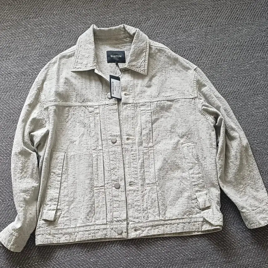 [SOLD OUT] (미착용) 시스템옴므 면자켓 105 (100~105)