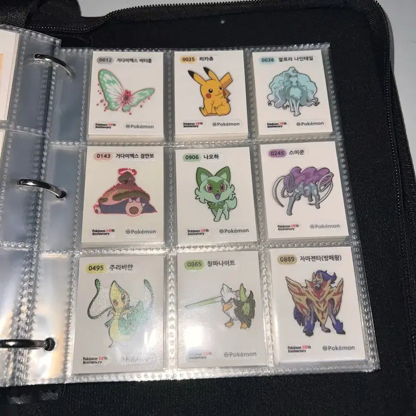 [BUNJANG] Pokemon 30th Anniversary Sticker Collection - 5th Generation / 교환) 포켓몬 30주년 기념 스티커 컬렉션 띠부씰 5세대