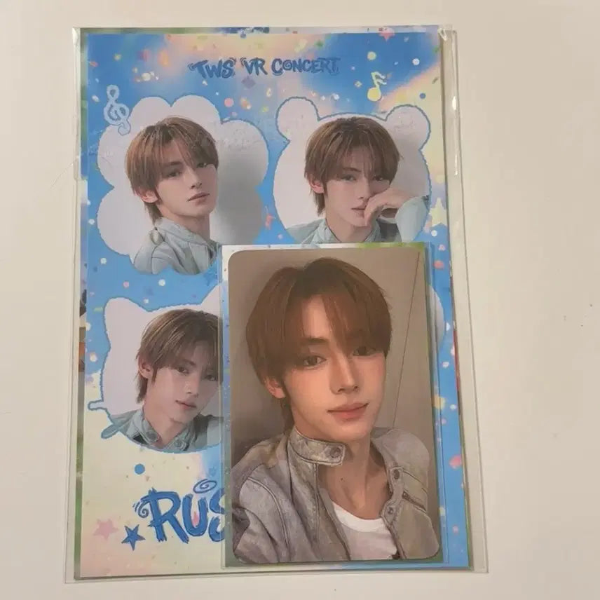 [SOLD OUT] 투어스 TWS 메가박스 VR 러쉬로드 1주차 특전 한진포카+네컷 세트