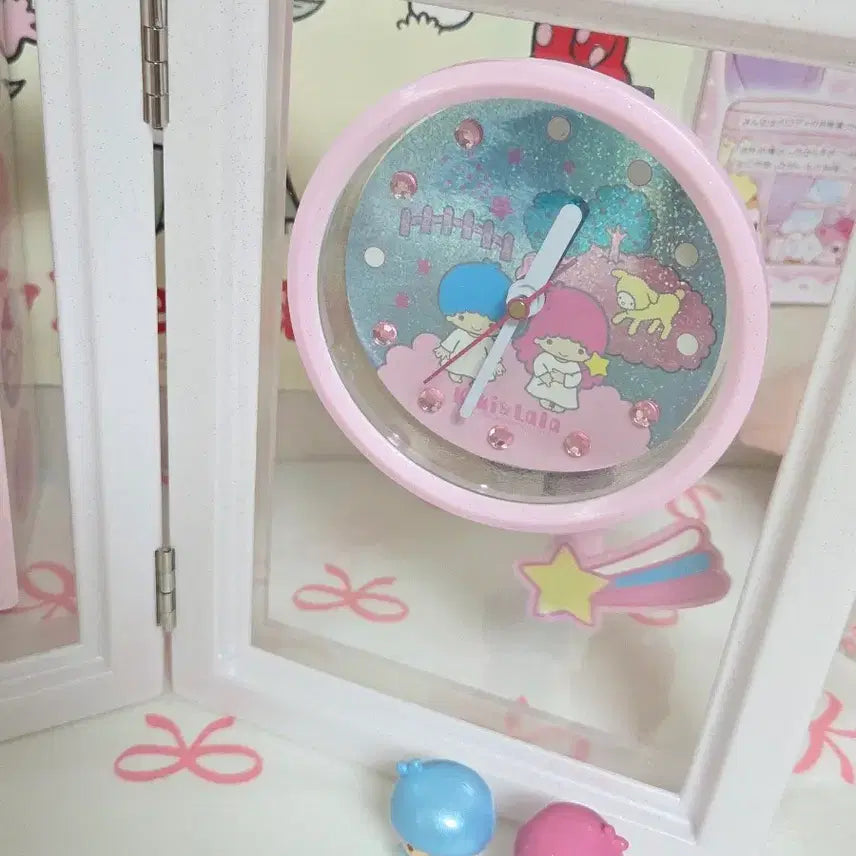 [BUNJANG] Kiki &amp; Lala Little Twin Stars Watch / 고전키키라라 리틀트윈스타 시계