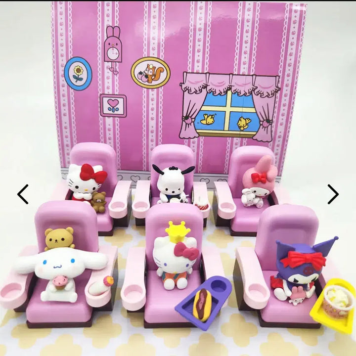 [BUNJANG] Sanrio Characters Movie Theater Set Sealed New Product / 산리오 캐릭터즈 영화관 미개봉 새상품