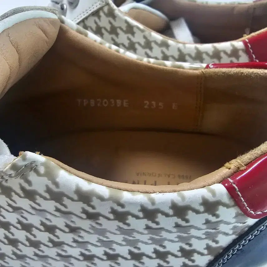 [BUNJANG] TORRY PINES Checkered Golf Sneakers / TORRY PINES 체크 스니커즈, 골프화