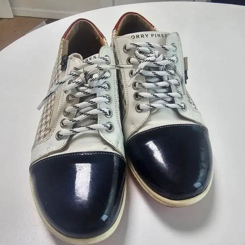 [BUNJANG] TORRY PINES Checkered Golf Sneakers / TORRY PINES 체크 스니커즈, 골프화