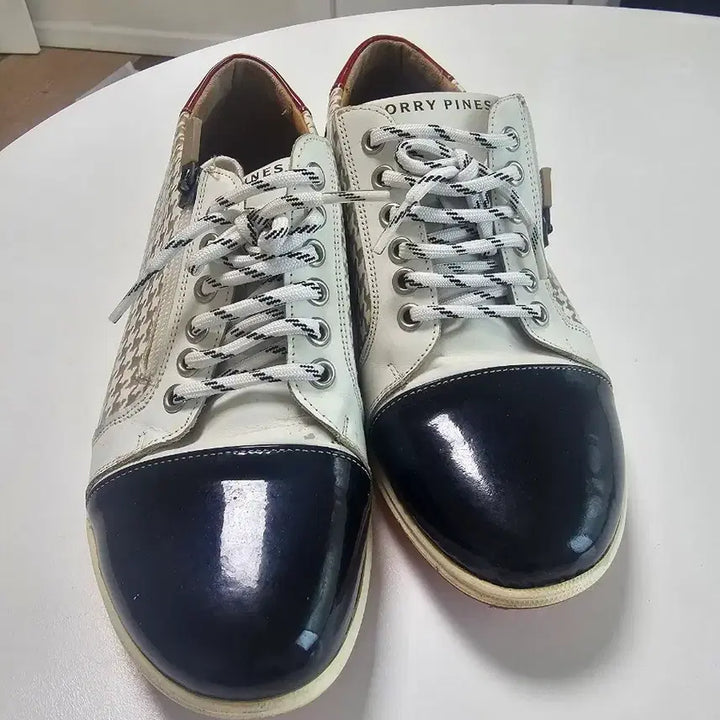 [BUNJANG] TORRY PINES Checkered Golf Sneakers / TORRY PINES 체크 스니커즈, 골프화