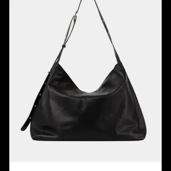 [BUNJANG] Kissing Molly Leather Big Bag - Black / 키시닝 몰리 레더 빅백 블랙 구형