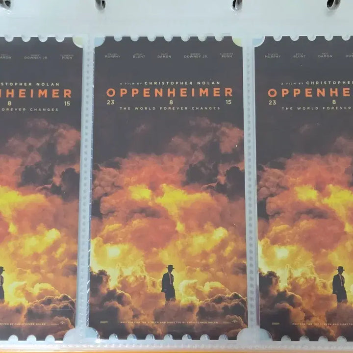 [BUNJANG] Oppenheimer Original Ticket / 오펜하이머 오리지널티켓