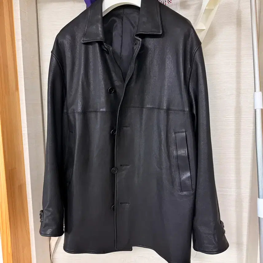 [SOLD OUT] 브라운야드 레더 카코트 6