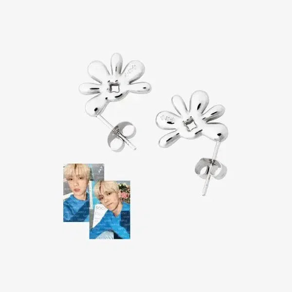 [BUNJANG] TXT Soobin Flower Shop Earrings / (미개봉) 투바투 수빈 플라워샵 귀걸이 수빈 생일 귀걸이 soobin